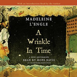 A Wrinkle in Time audiobook cover